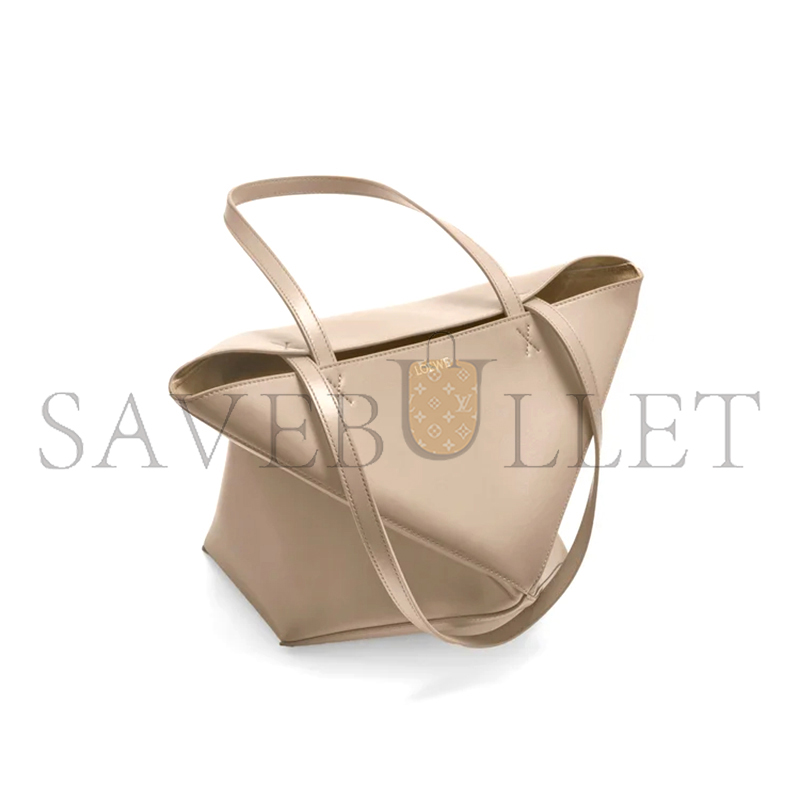 LOEWE MEDIUM PUZZLE FOLD TOTE IN SHINY CALFSKIN A657G50X01 03 (31.5*25.5*14.5cm)
